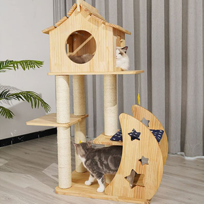Celestial Cat Scratchers, Cat Trees, And Scratching Posts