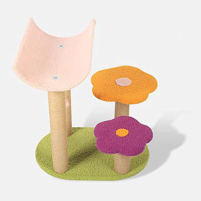 Flower Cat Trees And Scratching Posts