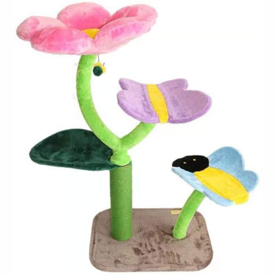Flower Cat Trees And Scratching Posts