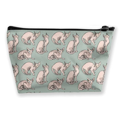 Makeup And Toiletry Bags For Cat Lovers