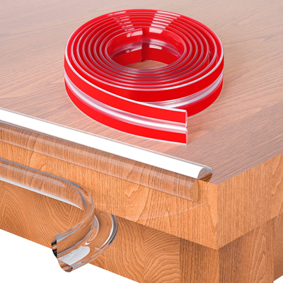 silicone corner and edge protectors for cats with cerebellar hypoplasia